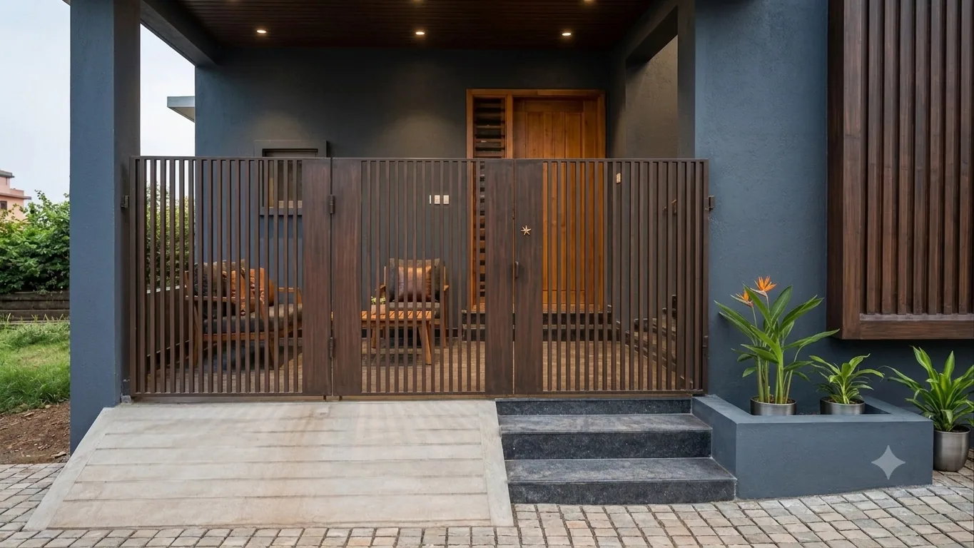 Steel Gates & Grills fabricated by Sree Balaganesh Iron Works, Madurai, view 5